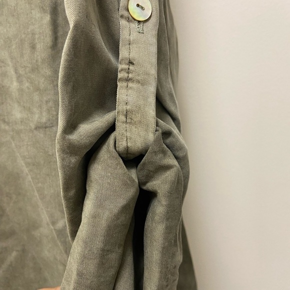 Olive tunic dress special top or dress‎ sequins - tag missing - Picture 9 of 9